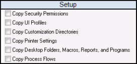 SOX User Management Options